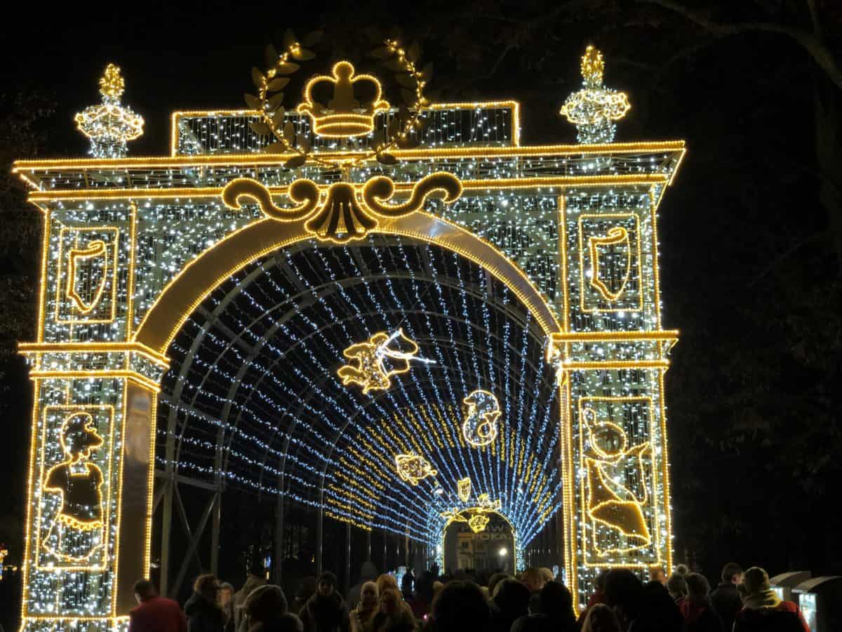 royal garden of light warsaw wilanow