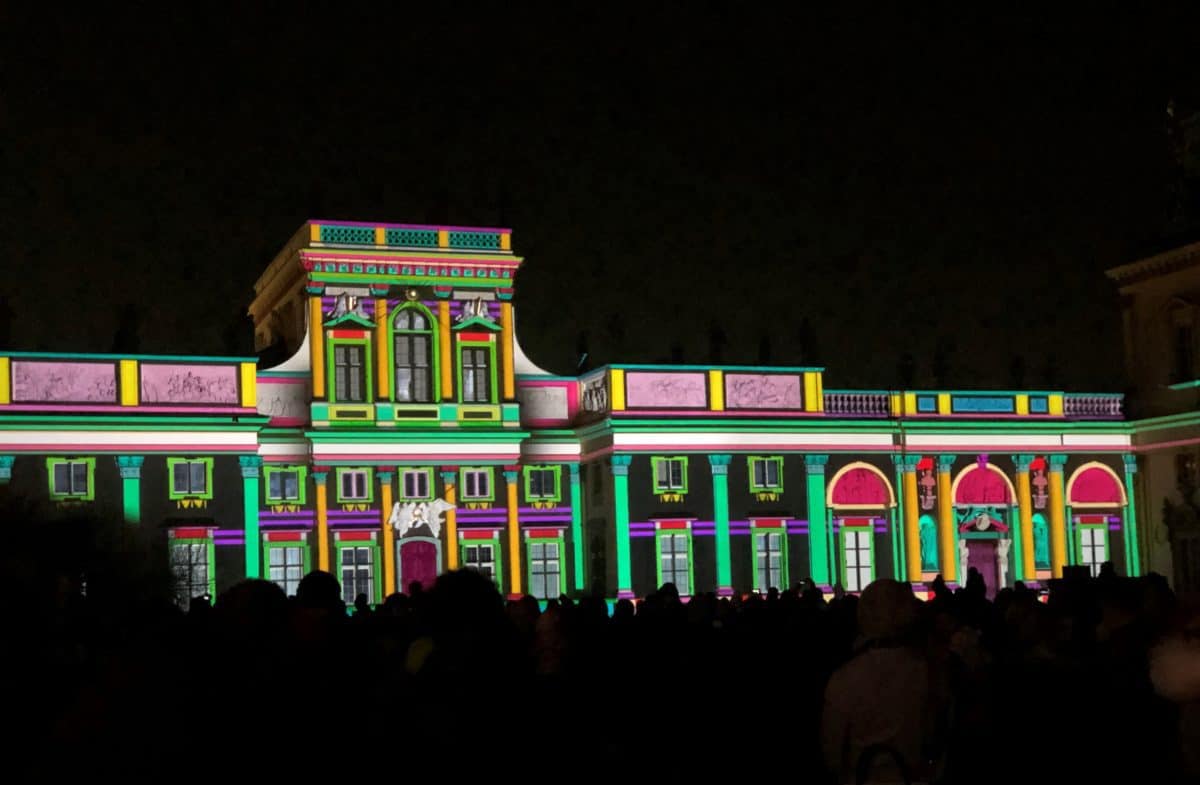 royal garden of light warsaw wilanow