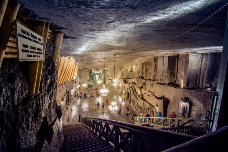 Poland salt mine