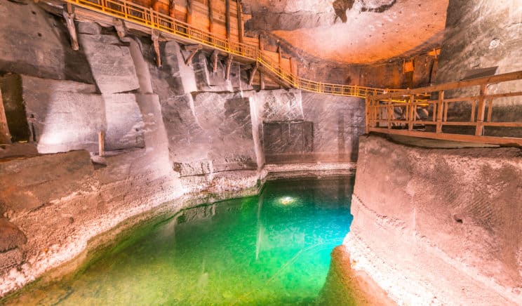 Poland salt mine